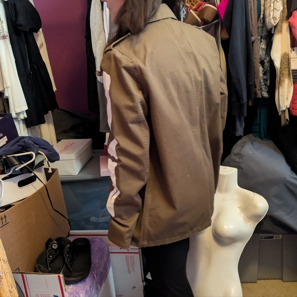 Iron Fist Bone In Olive Military Jacket NWT’s - Picture 5 of 11
